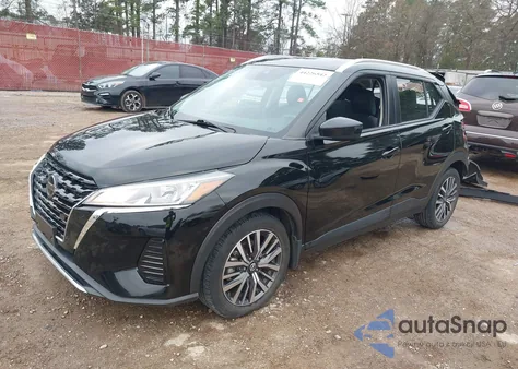 2021 Nissan Kicks Sv Xtronic Cvt из США, поврежденный, VIN 3N1CP5CV6ML526934